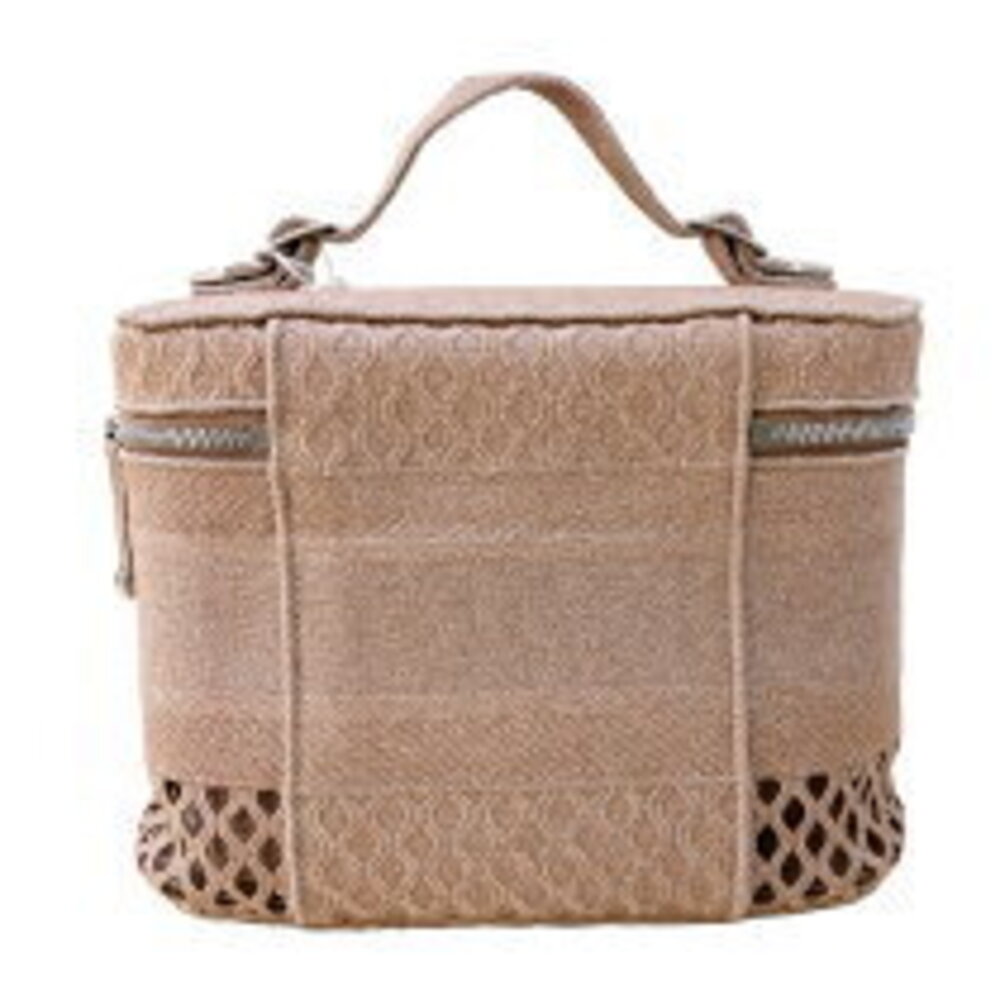 Dior bag Christian canvas pink vanity